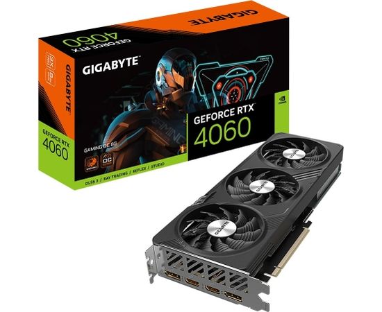 Gigabyte Karta graficzna GeForce RTX 4060 GAMING OC 8G