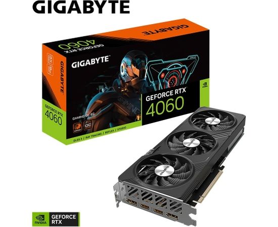 Gigabyte Karta graficzna GeForce RTX 4060 GAMING OC 8G