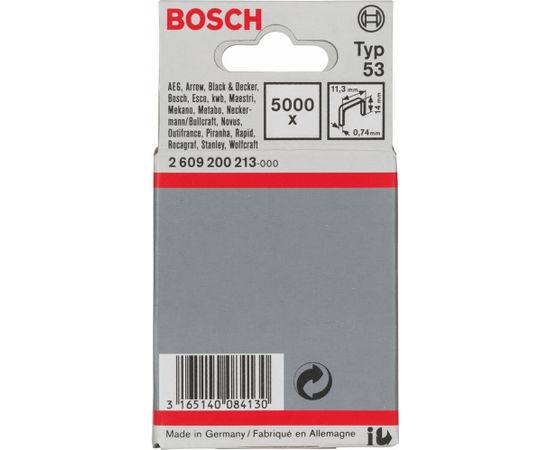 Skavas Bosch 2609200213; 11,4x14 mm; 5000 gab.; tips 53