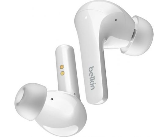 Bezvadu austiņas Belkin Soundshape flow white Bluetooth 5.2