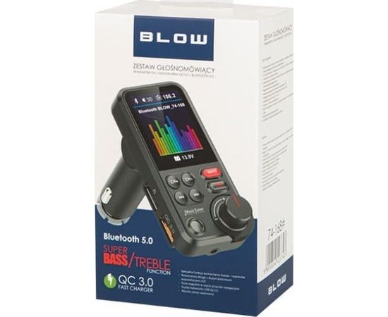 Transmiter FM Blow 74-168# bluetooth5.0+qc3.0