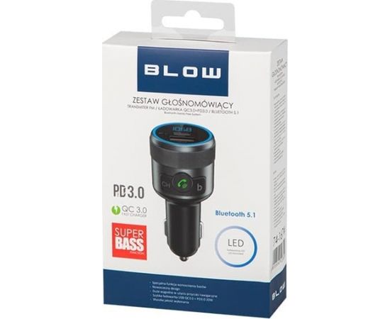 Transmiter FM Blow 74-167#  bluetooth5.1+qc3.0