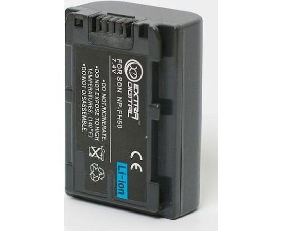 Extradigital Sony, battery NP-FH50