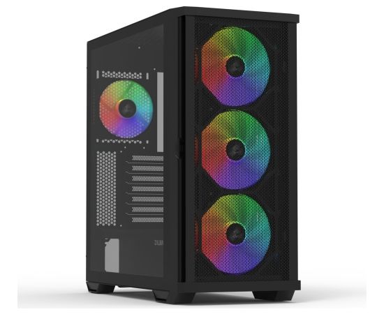 Zalman Z10 Plus ATX Black RGB Fan x4