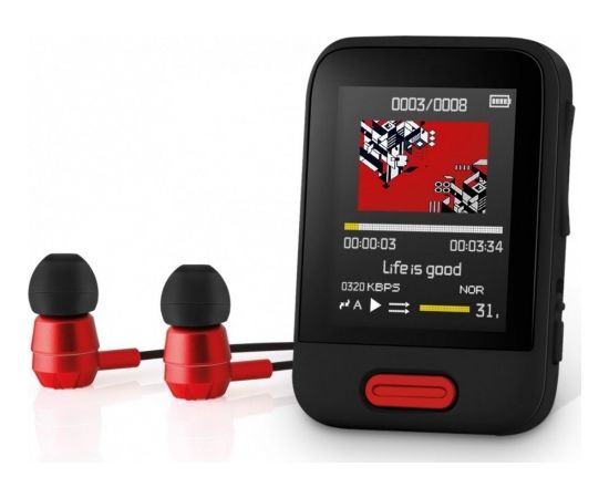 Sencor MP3 MP4 player SFP 7716RD 16GB Bluetooth