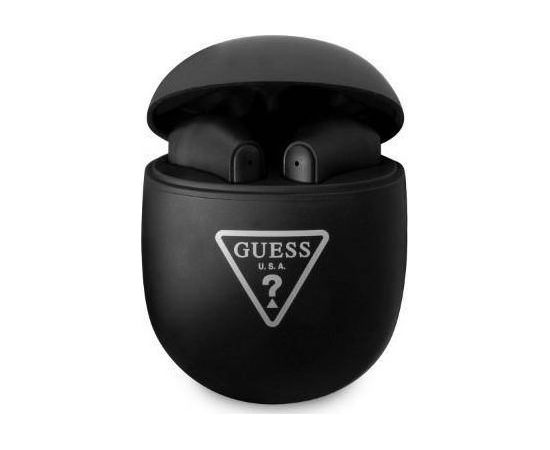 Bezvadu austiņas Guess Bluetooth GUTWST82TRK TWS +black Triangle Logo standard