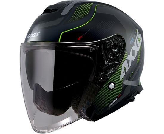 Axxis Helmets, S.a CASCO AXXIS OF504SV MIRAGE SV VILLAGE B3 AMARILLO FLUOR MATE S