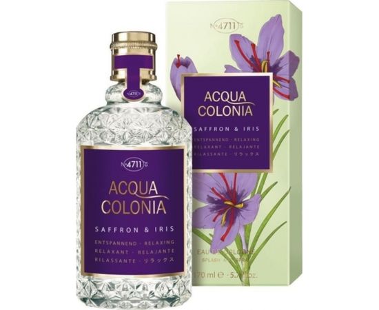 4711 4711 Acqua Colonia Saffron Iris EDC spray 170ml Sieviešu Smaržas