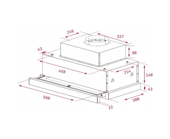 Hood Teka CNL6815PLUS inox