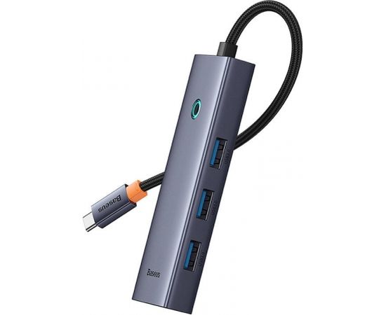 5-in-1 Hub Baseus UltraJoy Series USB-C to HDMI4K@30Hz+3xUSB 3.0+1xPD (grey) USB / Type-C Hub