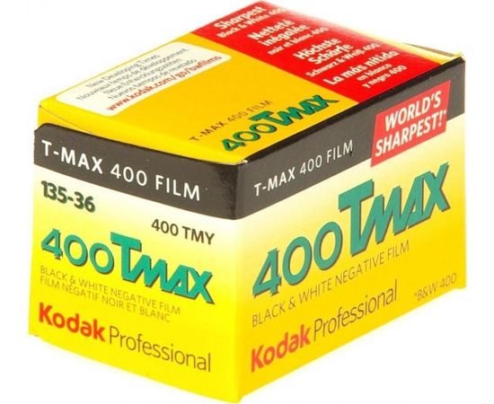 Kodak filmiņa T-MAX 400/36