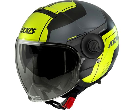 Axxis Helmets, S.a CASCO AXXIS OF509 SV RAVEN SV MILANO B3 AMARILLO FLUOR MATE XL