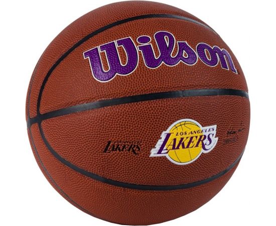 Basketball ball Wilson Team Alliance Los Angeles Lakers Ball WTB3100XBLAL (7)