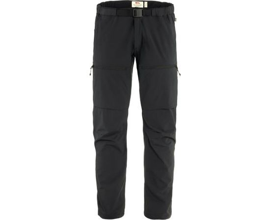 Fjallraven High Coast Hike Trousers Long / Melna / 52