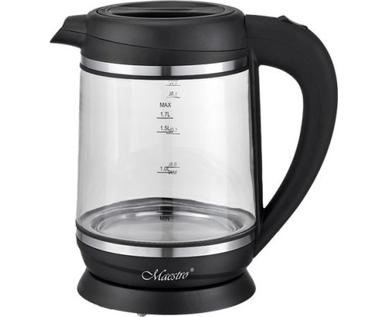Feel-Maestro MR060 electric kettle 1.7 L Black, Transparent 2200 W