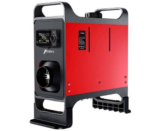 Parking heater / heater HCALORY HC-A02, 8 kW, Diesel (red)