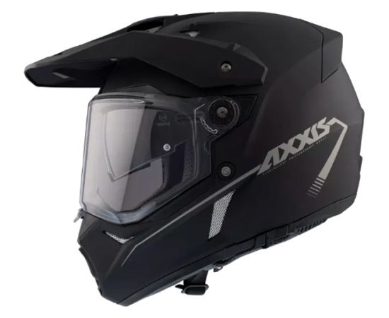 Axxis Helmets, S.a CASCO AXXIS MX803DS WOLF DS SOLID A1 NEGRO MATE M