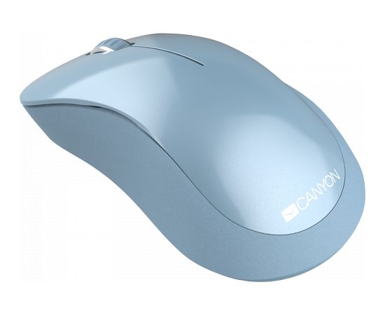 CANYON MW-11, 2.4 GHz  Wireless mouse ,with 3 buttons, DPI 1200, Battery:AAA*2pcs  ,Blue67*109*38mm 0.063kg