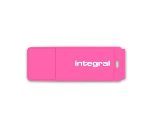 Integral USB Flash Drive Neon 16GB USB 2.0 - Pink