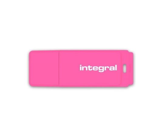 Integral USB Flash Drive Neon 16GB USB 2.0 - Pink