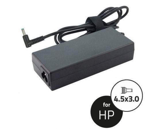Laptop AC power adapter Qoltec 90W | 19.5V | 4.62A | 4.5x3.0+pin
