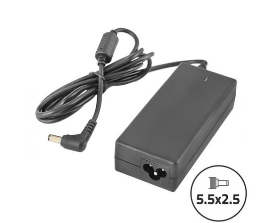 Laptop AC power adapter Qoltec 90W | 19V | 4.9 A | 5.5x2.5
