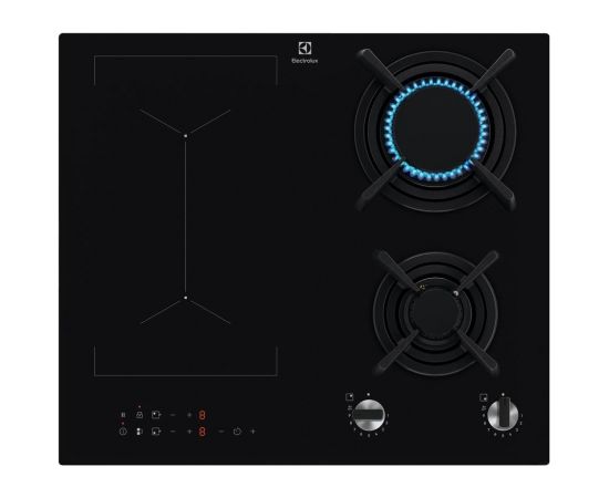 Electrolux KDI641723K 300.sērija Iebūvējama gāzes + Indukcijas virsma 60cm