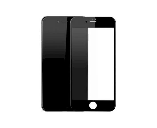 Tempered Glass 9D aizsargstikls pilnam ekrānam Apple iPhone 7 Plus | 8 Plus melns