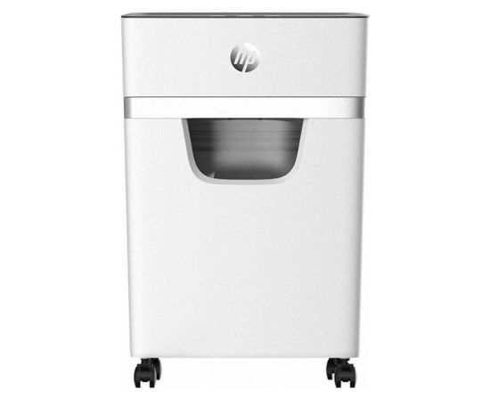 HP ONESHRED 10MC shredder, micro cut, P-5, 10 card, 20l, light grey