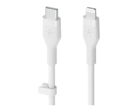 Belkin Cbl Silicone USB-C LTG 3M blc USB cable USB C USB C/Lightning White