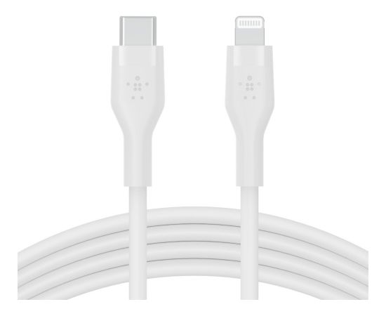 Belkin Cbl Silicone USB-C LTG 3M blc USB cable USB C USB C/Lightning White