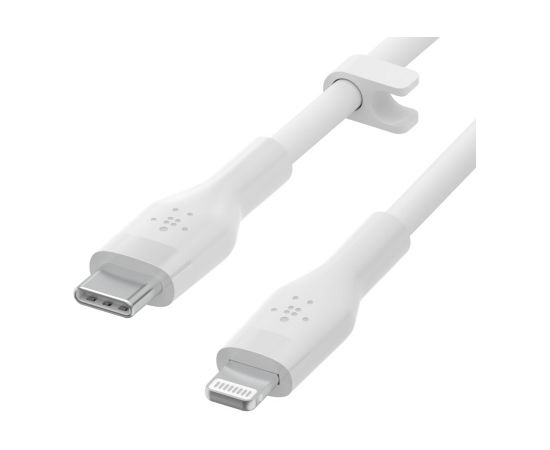 Belkin Cbl Silicone USB-C LTG 3M blc USB cable USB C USB C/Lightning White