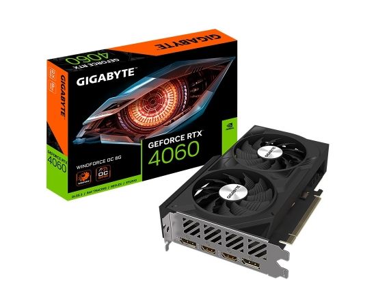 Gigabyte Karta graficzna GeForce RTX 4060 WINDFORCE OC 8G