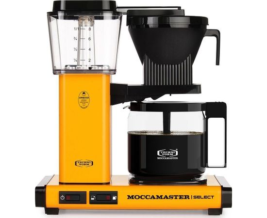 Moccamaster KBG Select Yellow Pepper Fully-auto Drip coffee maker 1.25 L