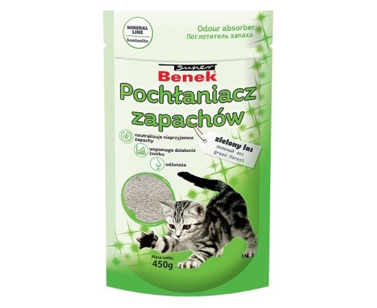 CERTECH Odour Absorber Super Benek Green Forest 450 g