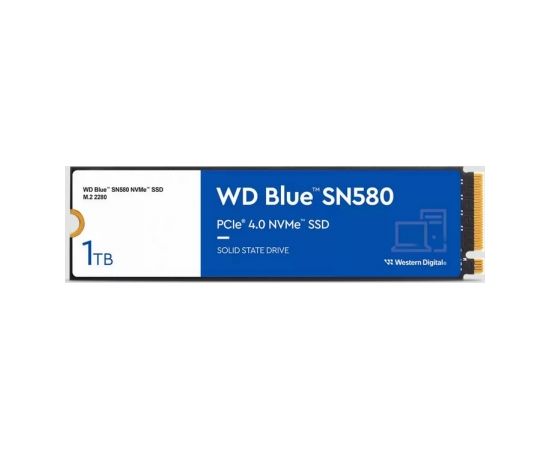 Western Digital Blue SN580 M.2 1 TB PCI Express 4.0 TLC NVMe