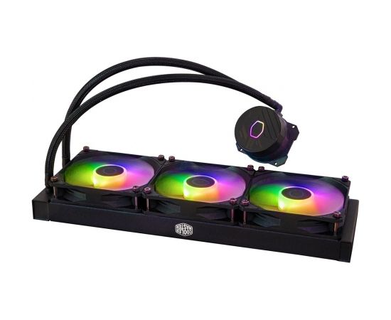 Cooler Master MasterLiquid 360L Core ARGB Computer case, Processor Liquid сooling kit 12 cm Black