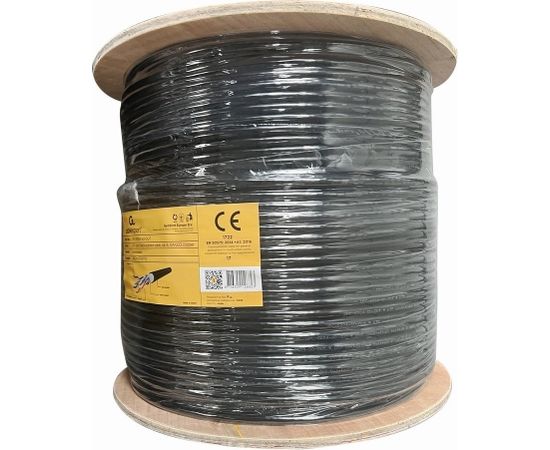 Gembird UPC-6004-SO-OUT CAT6 UTP LAN outdoor cable, solid, 305 m, black
