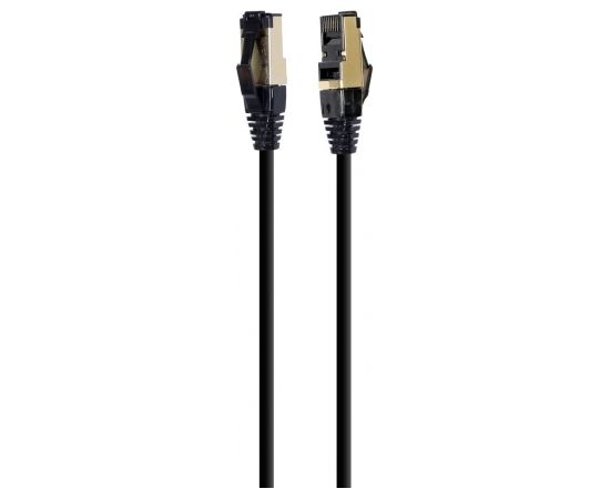 Gembird PP8-LSZHCU-BK-3M networking cable Black Cat8 S/FTP (S-STP)