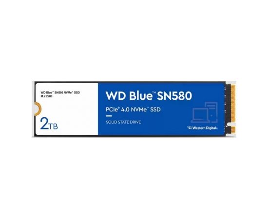 Western Digital Blue SN580 M.2 2 TB PCI Express 4.0 TLC NVMe