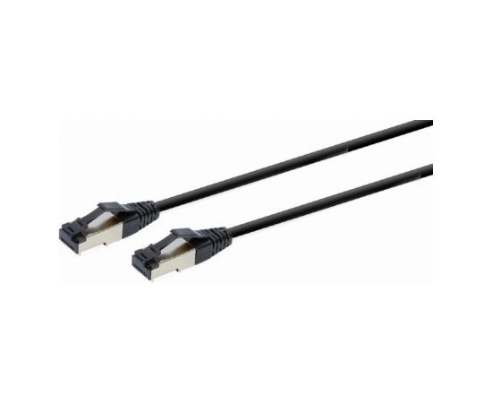 Gembird PP8-LSZHCU-BK-0.25M networking cable Black Cat8 S/FTP (S-STP)