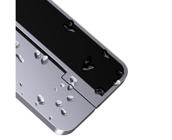 Baseus Self-adhesive aluminum holder for MacBook ultra (dark gray)