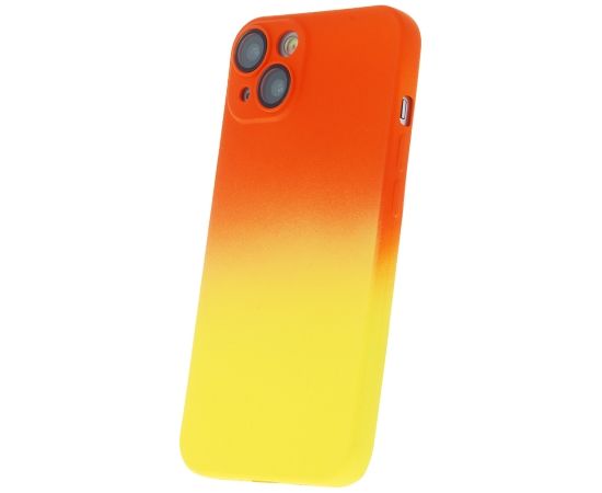 Fusion Neogradient 1 case silikona aizsargapvalks Apple iPhone 7 | 8 | SE 2020 | 2022 oranžs dzeltens Neoriģinālie Maciņi