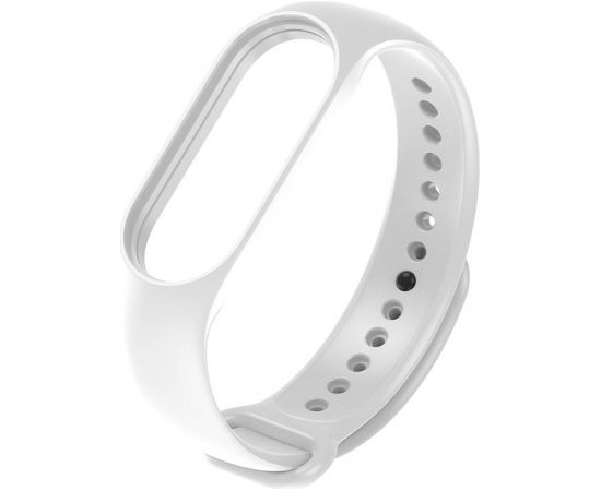 Fusion Wave siksniņa pulkstenim Xiaomi Mi Band 3 | 4 | 5 | 6 balta