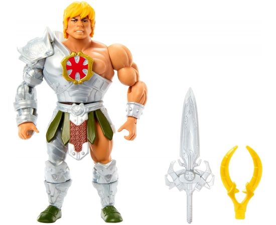 Mattel Masters of the Universe Origins Action Figure Snake Armor He-Man, Toy Figure (14 cm)