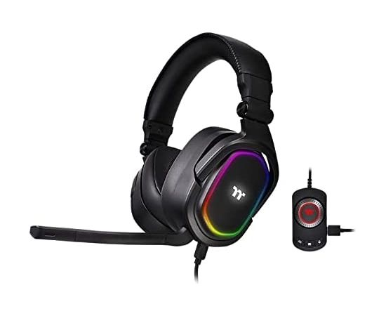 Thermaltake Argent H5 RGB 7.1, gaming headset (black, jack)