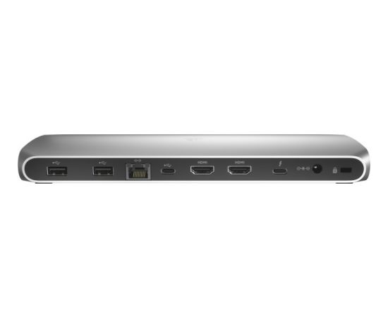 Corsair TBT100 Thunderbolt 3 Dock, Docking Station (silver, HDMI, Power Delivery, RJ-45)