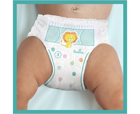 Pampers Pants 6-11kg, size 3-MIDI, 62pcs Autiņbiksītes