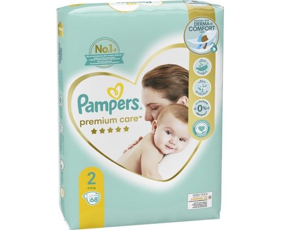 Pampers PC NB Value Pack Mini S2 68 pc(s)