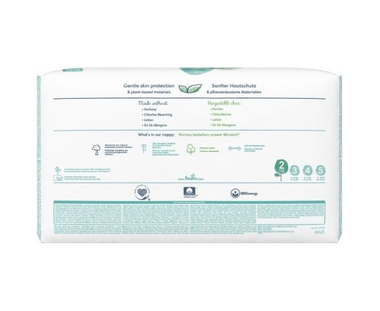 Pampers Harmonie Diapers 4-8kg, size 2-MINI, 39pcs